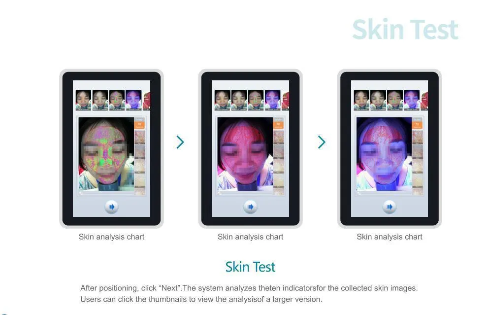 Portable 3D Facial Uv Light Camera Software Skin Analyzer Machine Beauty Salon Facial Care Tool Portable 3d facial skin analyzer machine for beauty salon - Honkay skin analysis machine professional,skin analyzer machine professional,skin analyzer,skin analyzer machine,facial skin analysis machine,skin analysis machine
