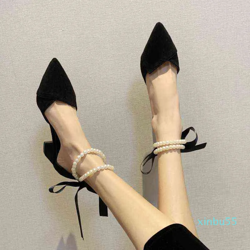 Fashion Womens Shoes Med High Heel Sandals Espadrilles Platform Luxury متوسطة العجلة عالية الكعب