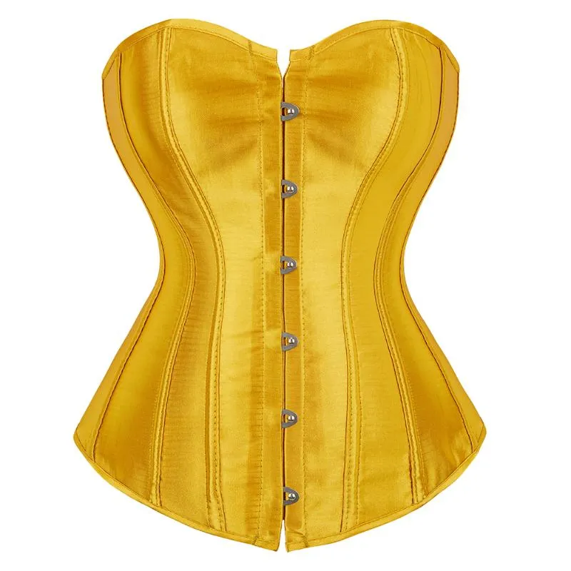 Bustiers Corsets Bustier Corset Top Plus Size Satin Taist