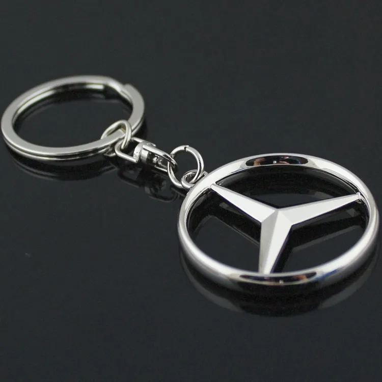 3D Metal Car Logo Key Chain Ring Fob Keychain Keyring Keyfob Auto