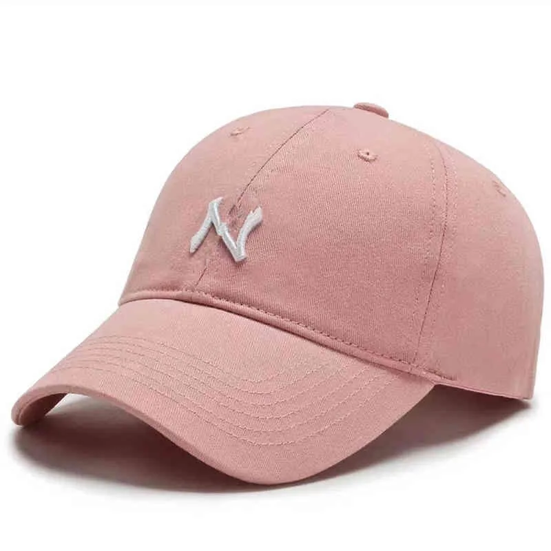 2022 Новые мужские и женские бейсбольные кепки Fashion Classic вышитые буквы n Casual Hat пары с той же буквой Y Beach Hat S05