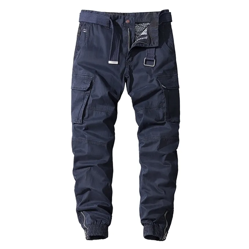 Cargo Pants Men Hip Hop Streetwear Jogger Pant Fashion Trousers Multi-Pocket Casual Joggers Sweatpants 220325