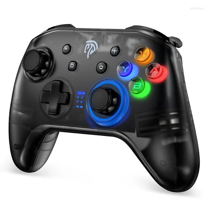 Contrôleurs de jeu Joysticks EasySMX ESM-4108 Contrôle pour Switch Console PC Windows 11 Gamepad avec 6 axes Gyros Motion Turbo Joyst Phil22