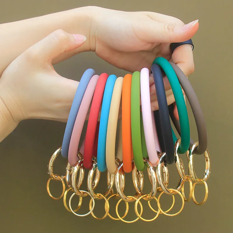 Round bracelet keychain shop