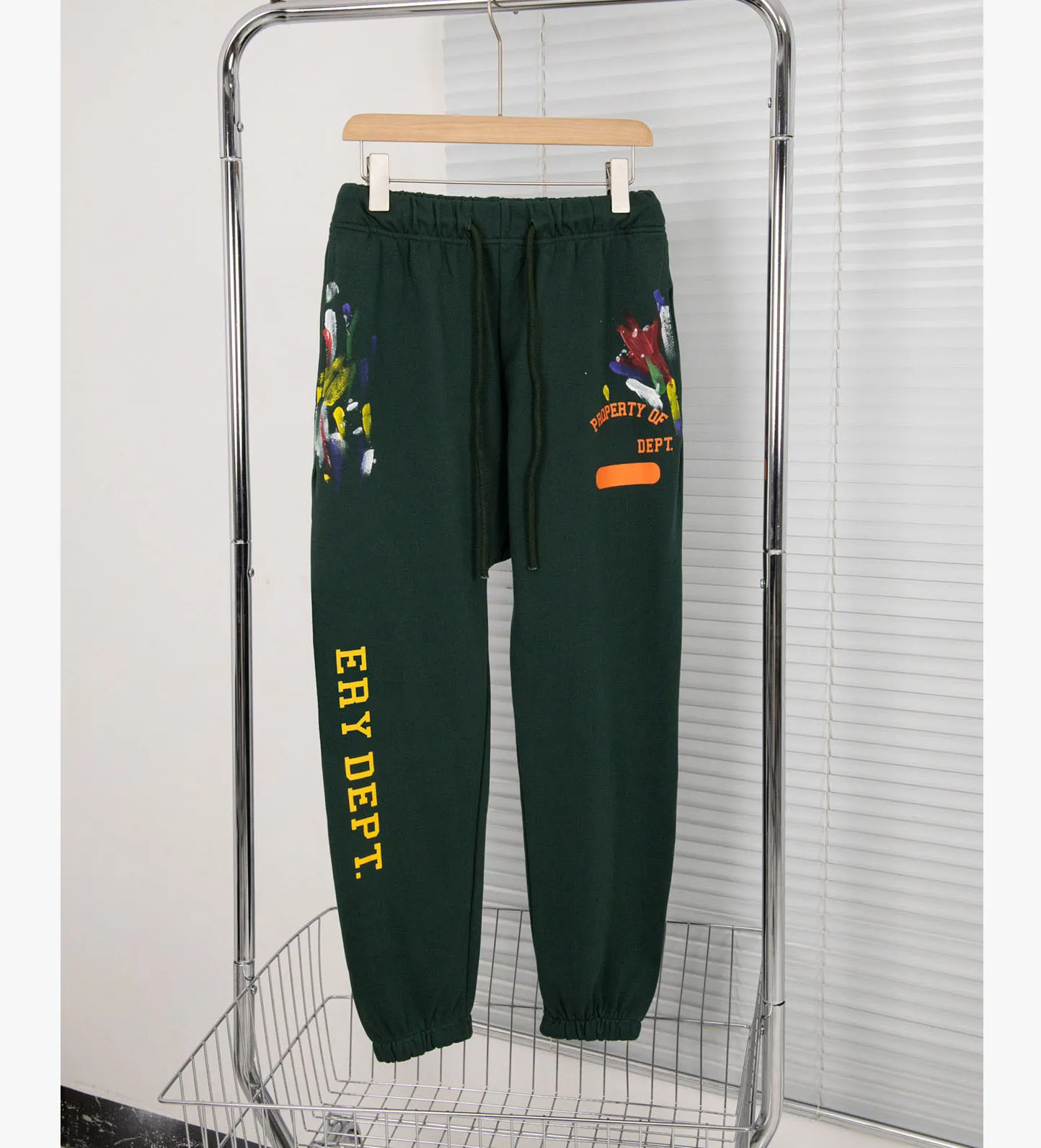 Rhude Custom Sweatpants Högkvalitativ vadderad svett för kallt väder Vinter Men joggerbyxor Casual kvantitet vattentät bomull 4tdg