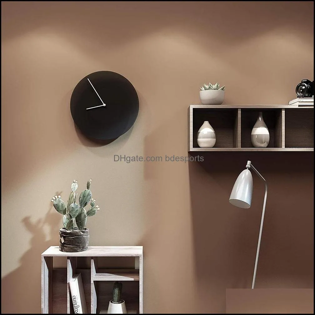 Allocacoc Dusk Silent Wall Clock for Living Room Decoration