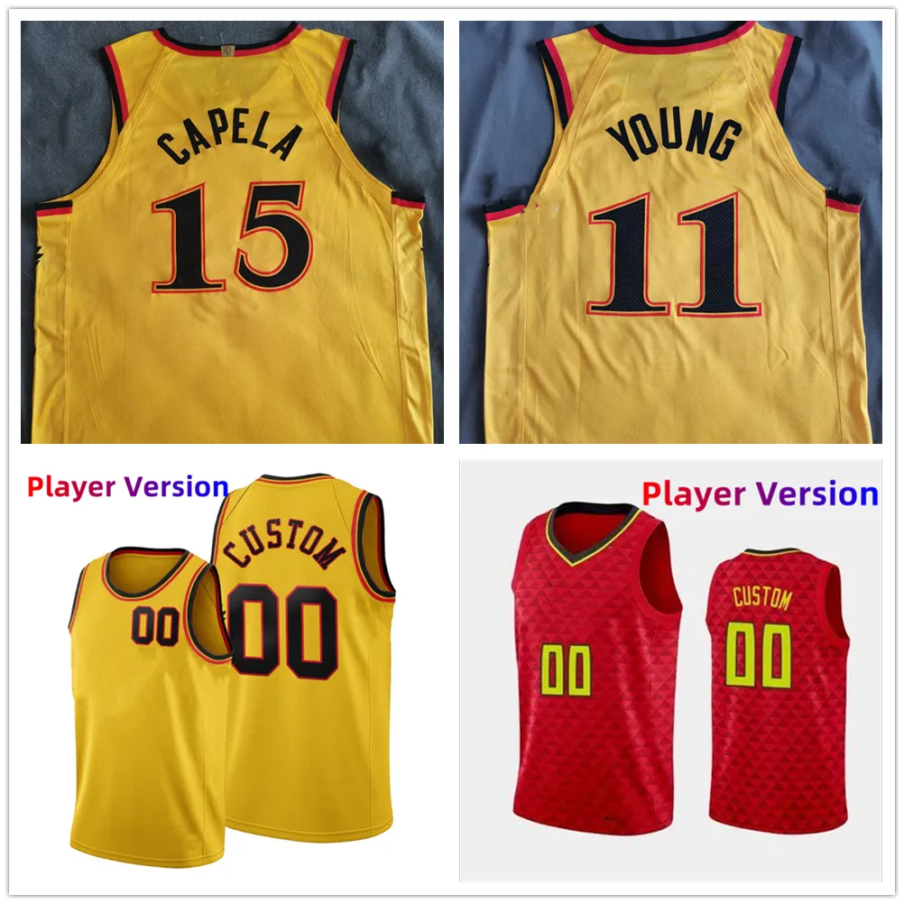 Autentic Player Player Versão Jerseys de basquete Custom