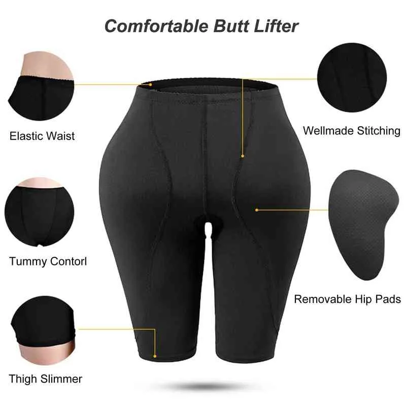 Hip Pads For Women Shapewear With Butt Pads Hip Dip Pads Hip Enhancer  Padded Underwear Bigger Fake Butt Shaper Panties