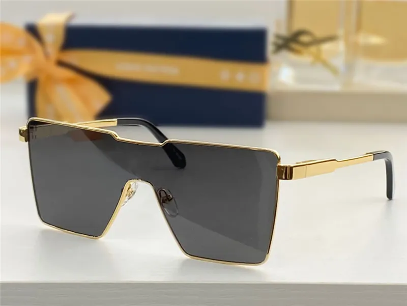 Vintage Square Sunglasses Women Men Big Frame Gold Shades UV Protection S29f801dd281c4768955f919ff553c  main image 3