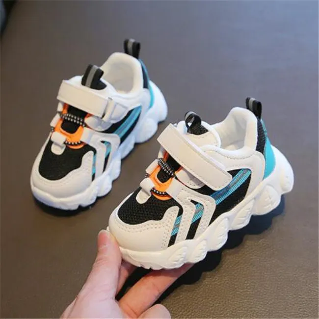 Mode enfant en bas âge nourrissons premiers marcheurs semelle souple bébé Prewalkers enfant garçons filles chaussures de sport antidérapant enfants baskets décontractées