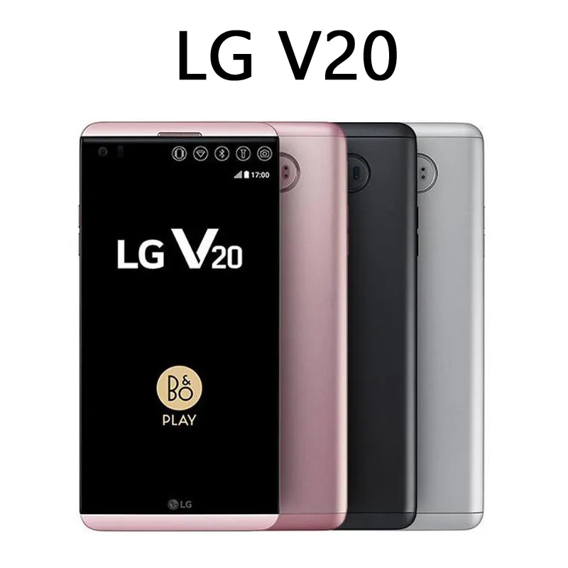 Original Refurbished Cell Phones LG V20 H910 VS995 F800 Quad Core 5.7 inch Dual Camera 4GB RAM 64GB ROM Smartphone Sealed Box