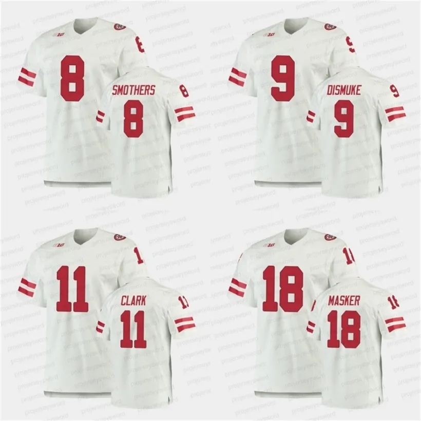 CeoMit Camiseta de fútbol universitario Marquis Black Oliver Martin Nash Hutmacher Nick Henrich Garrett Snodgrass Isaiah Harris Markese Stepp Matt Masker