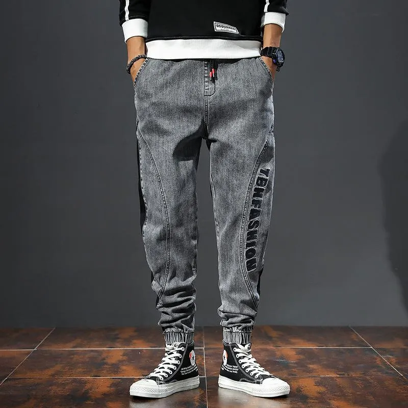 【CAMBIO】Denim Jacquard Jogger Pants /Ｓ 一部サイズカラー予約販売10月下旬～11月上旬入荷】【CAMBIO