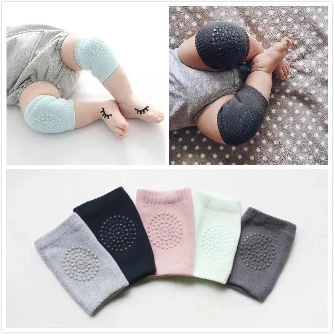 Anti-slip Knee Protectors for Crawling Babies Baby Pads Protector Kids Kneecaps Children Short Kneepads Leg Warmers