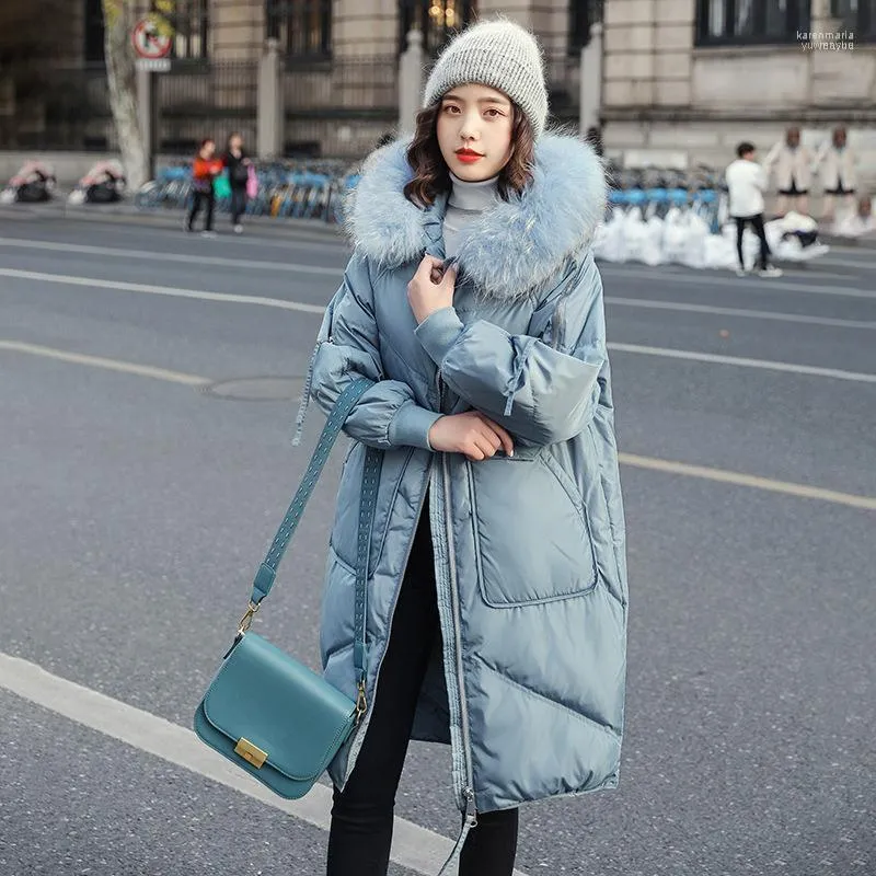 Parker Big Fur Collar Down Jacket Women