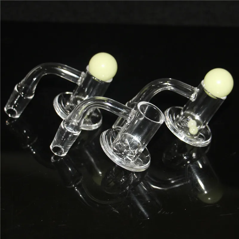 Smoking Blender Quartz Banger Dab Nail mit Marble Carb Cap und Terp Pearl für Glaswasserpfeifen Bongs Dab Oil Rigs