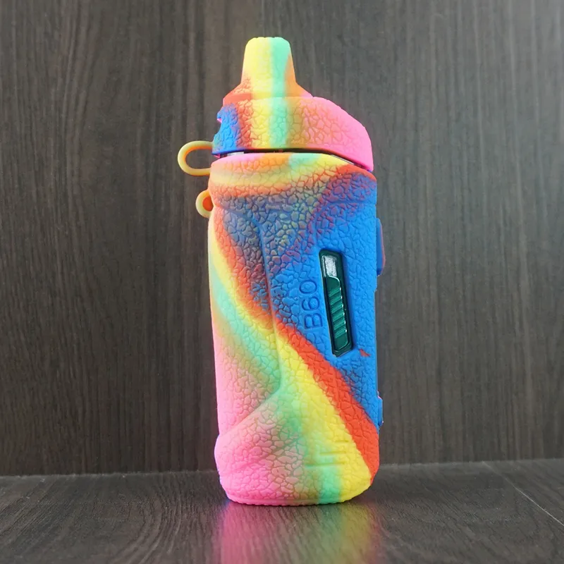 Geekvape b60 aegis boost 2 castos de textura de estojo de kit de kit de gem