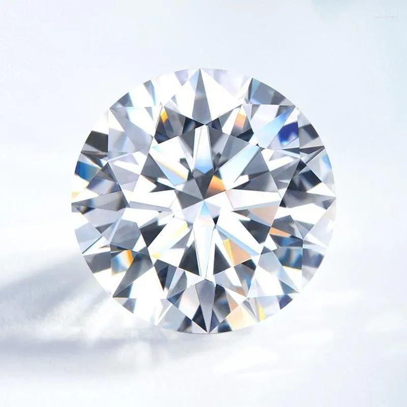 ÖVRIGA 0,5CT 0,6CT 0,7CT 0,8CT 0,9CT D FÄRG LAB skapad diamant CVD HPHT VVS VS SI NGIC Certificate Lois22