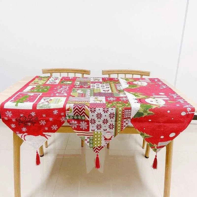 Dunelm Christmas Table Cloth Christmas Tablecloth RednessTea Mat Dining