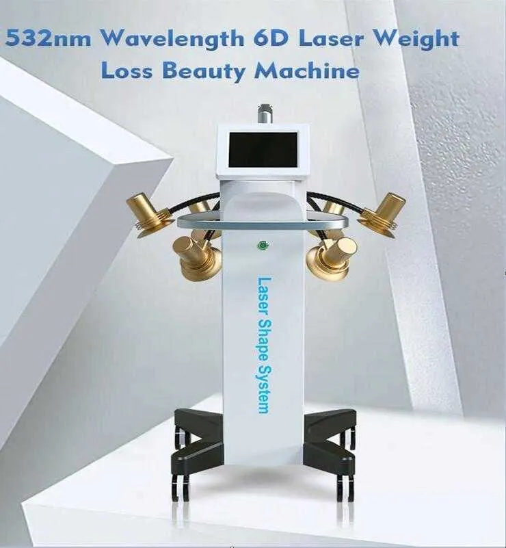 Ctly Эффективный новейший 6D XM-687 для похудения с 532 нм-контуром тела зеленого света Макина