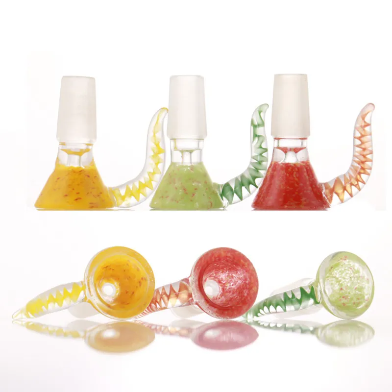 2022 ARRIVAL Smoking Accessories Glass Bowls for bongs various styles head bowl 14mm male Joint beautiful