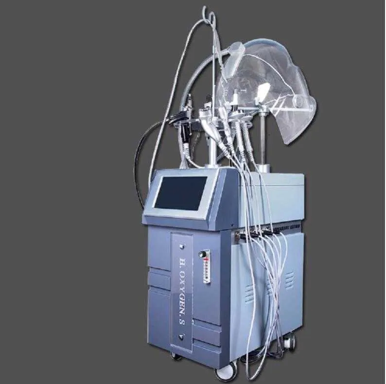 활성 산소 우주 비행사 요법 안면 히드라 피부 해소 물 제트 검은 머리 리무버 진공 피부 관리 깨끗한 주름 제거 기계