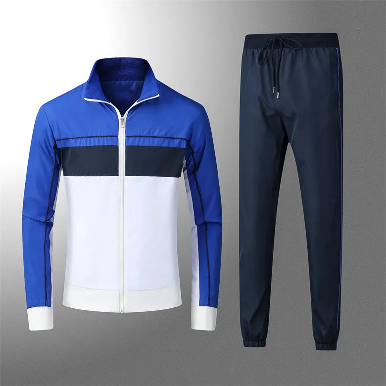 Luxury French Brand Mens Monterrain Tracksuit With Striped