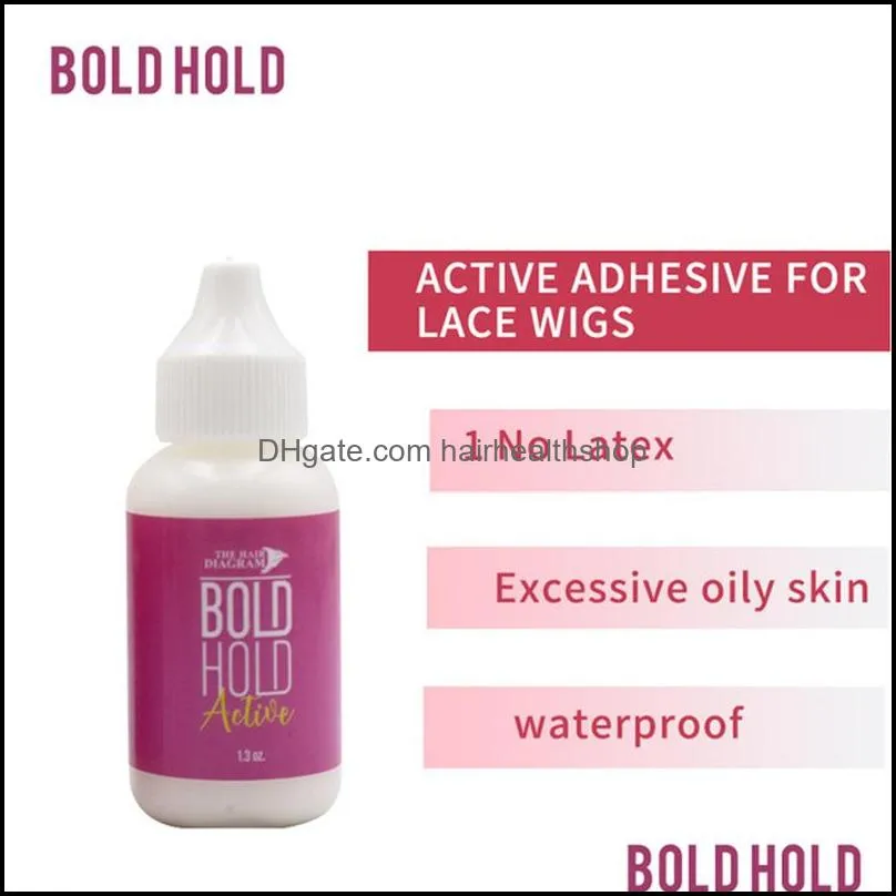 38ml White WaterProof Wig Glue Invisible Long Lasting Adhesive Glues For Lace Wig/Toupee/Hair Extension 6pcs