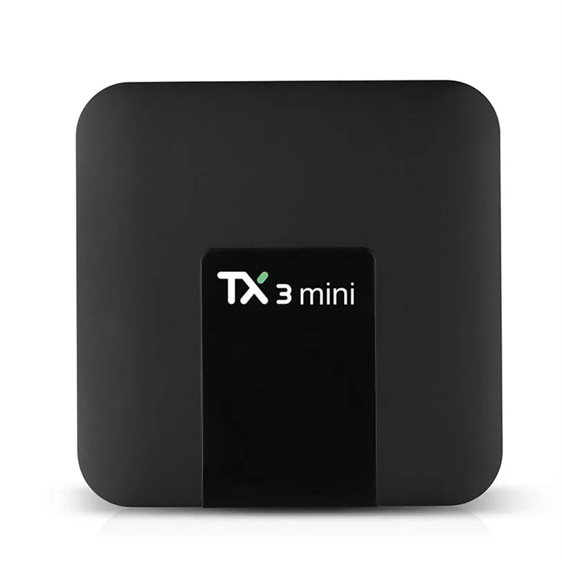TX3 MINI SMART TV BOX Android 7.1 AMLOGIC S905W 1G 8G 2G 16G 4K H.265 2.4G 5G WIFI WIFI Set Top Box Media Player2651