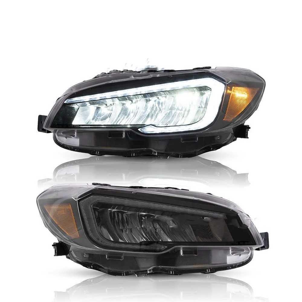 Auto -LED -Scheinwerfer Tag Laufstreamer -Leuchten für Subaru WRX Blinker Dynamische Startanimation Frontlampe