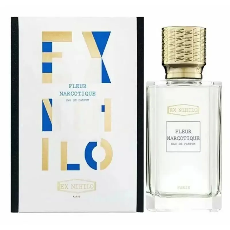Najnowsze nowe sprayu spray mężczyźni kobiety perfumy fleur narcotique ex nihilo Paris 100 ml zapachy Eau de parfum długoterminowy czas dobry zapach Kolonia szybki statek