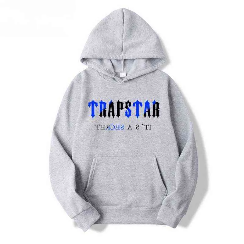 Trapstar Korean Mens And Womens Printed Sweater Street Trend Hoodie