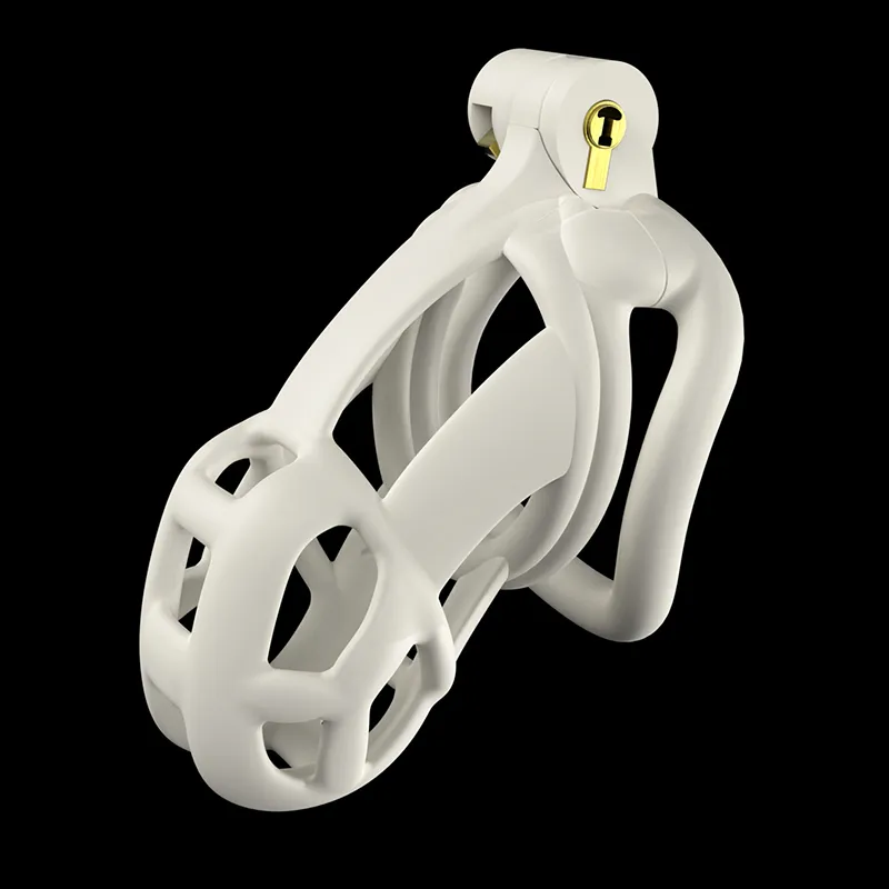 Ringe Harz Männliche Keuschheitsgürtel Cobra Käfig Mit 4 Ring Sleeve Lock Bondage Gürtel Fetisch Sex Spielzeug Für Männer 220923_voghion.com