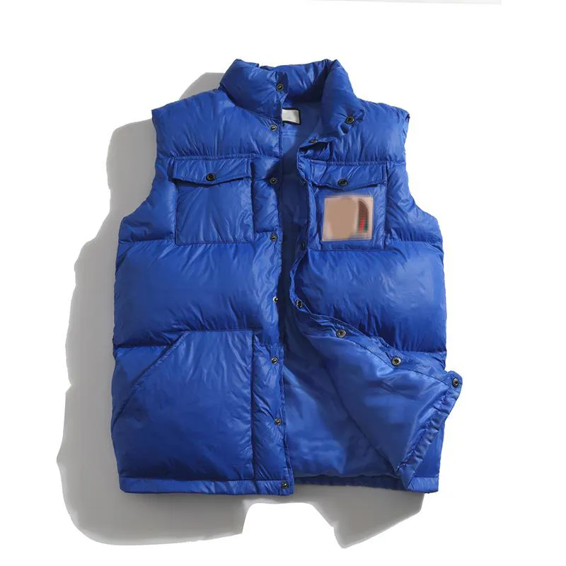 Mode de luxe hommes veste sans manches gilet printemps thermique doux gilets manteaux décontractés mâle coton hommes manteau épaissir giletM-3XL