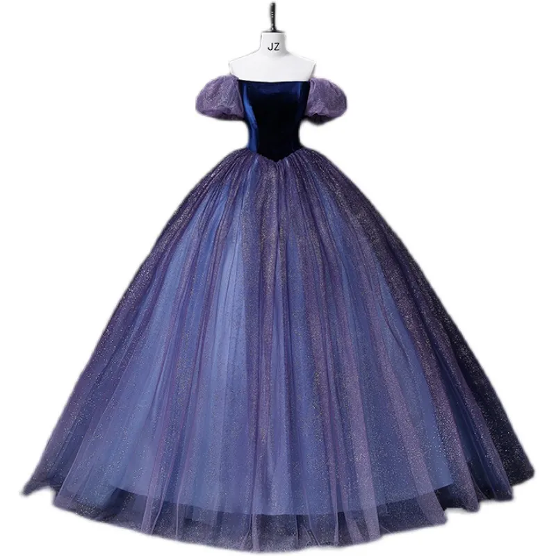 Fairy gown costume with bubble sleeve embroidery and beading for Mardi Gras and Carnival events from Dhgate Theme Costume - price 211.17 Fairy gown costume with bubble sleeve embroidery and beading for Mardi Gras and Carnival events from Dhgate Theme Costume - price 211.17