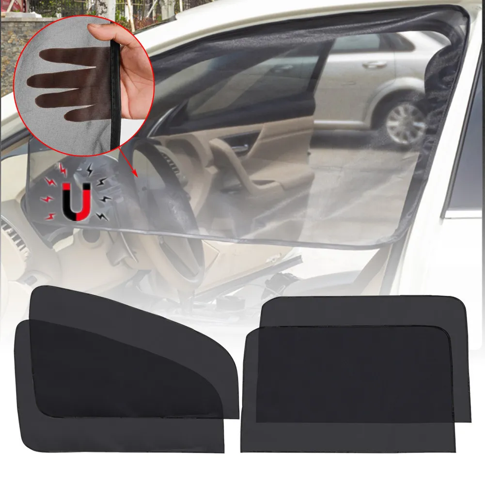 Pare-soleil Pour Vitres Avant Tesla Model 3/Y/S/X - Protection UV Avec Ventouses, En Polyester, Neuf Sous Blister