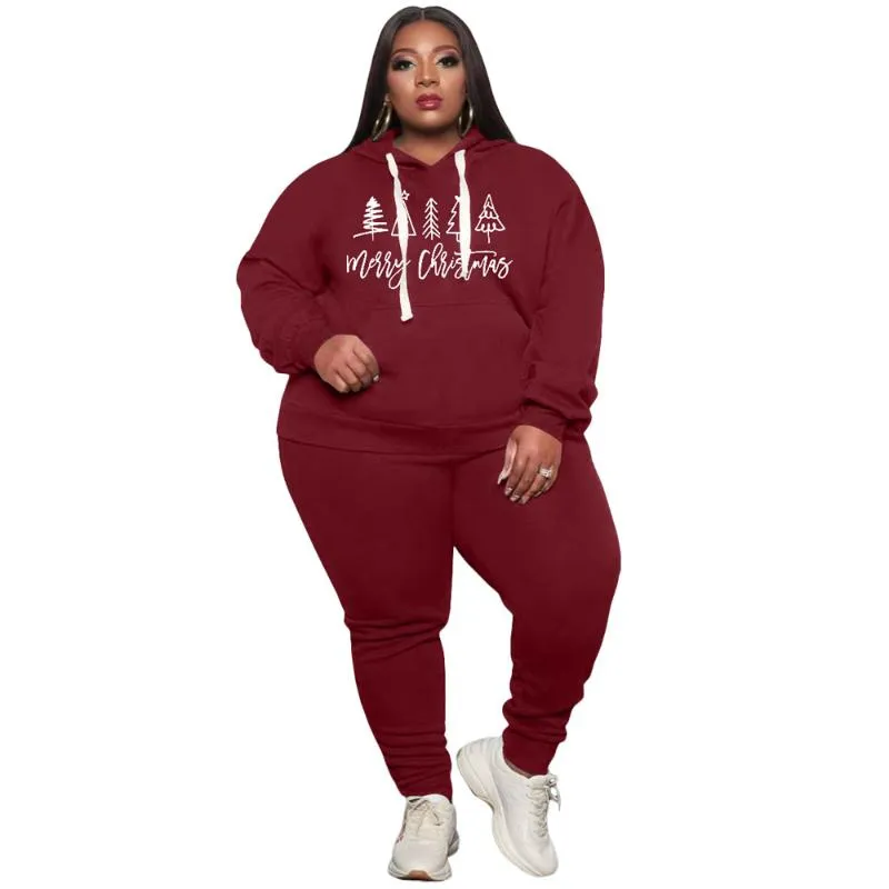 Plus Size Sweatsuit Set Set With Letter Pattern Pocket Hoodie And Casual  Pants Trendy Clothing For Wholesale From Youmiguo, $25.76