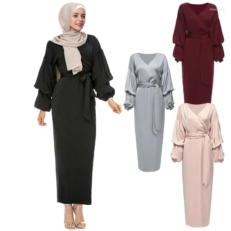Kaftan Abaya szata Dubai Islam długa muzułmańska sukienka hidżab