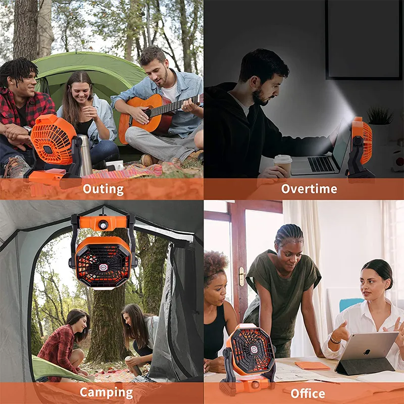 best camping tent fan