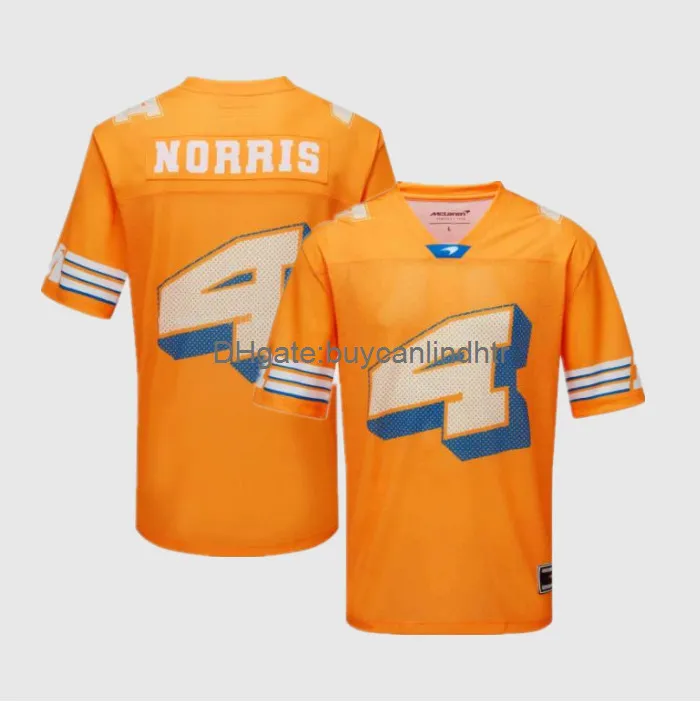 2022 2021 Formule 1 Moto Combinaison de course de moto Lando Norris F1 Shirt Team Mclaren T-shirt Jersey T-shirt