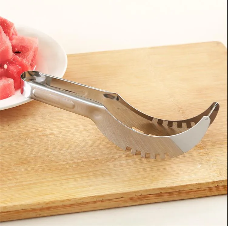 Consegna rapida 304 Strumenti inossidabili in acciaio Accagre d'acqua artefatto coltello da coltello a fette di coltello per frutta e verdure Accessori da cucina Gadget all'ingrosso