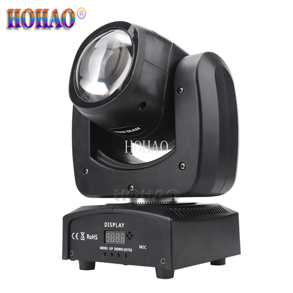 2X 100W Moving Head Pure Beam Lamp KTV Flash Laser Colorful Rotating Stage Bar Jumping Disco Light Small Steel Cannon beam light beam lights dj