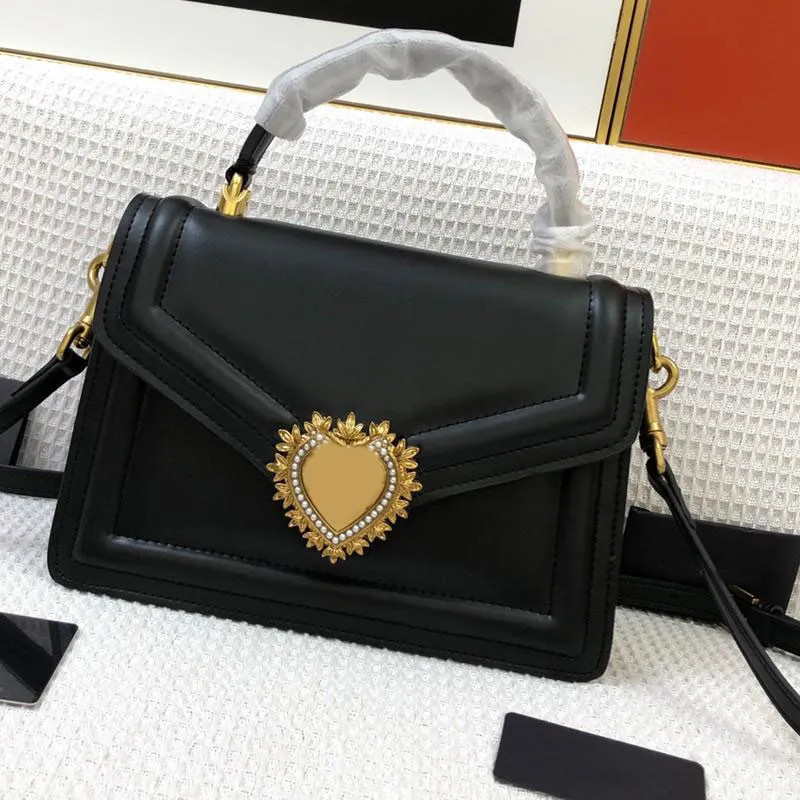 Crossbody Bag Top Handle Women Handbag Plain Calfskin Leather Fashion