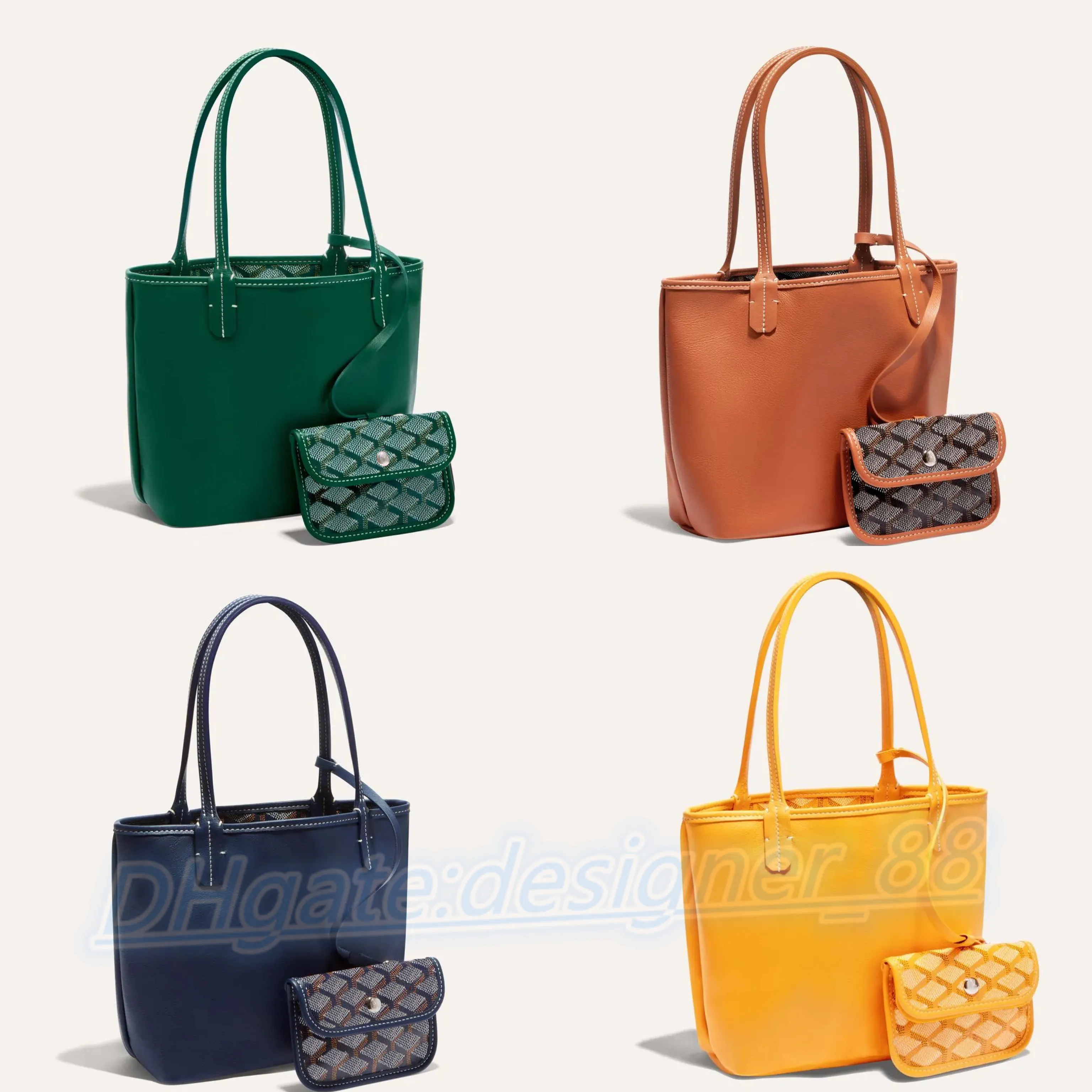 Bolsa de luxo Designers cartão feminino Mini Cross Body carteira masculina dupla face bolsa de compras Clutch bolsa bolsa pochete Bolsas de ombro Couro hobo