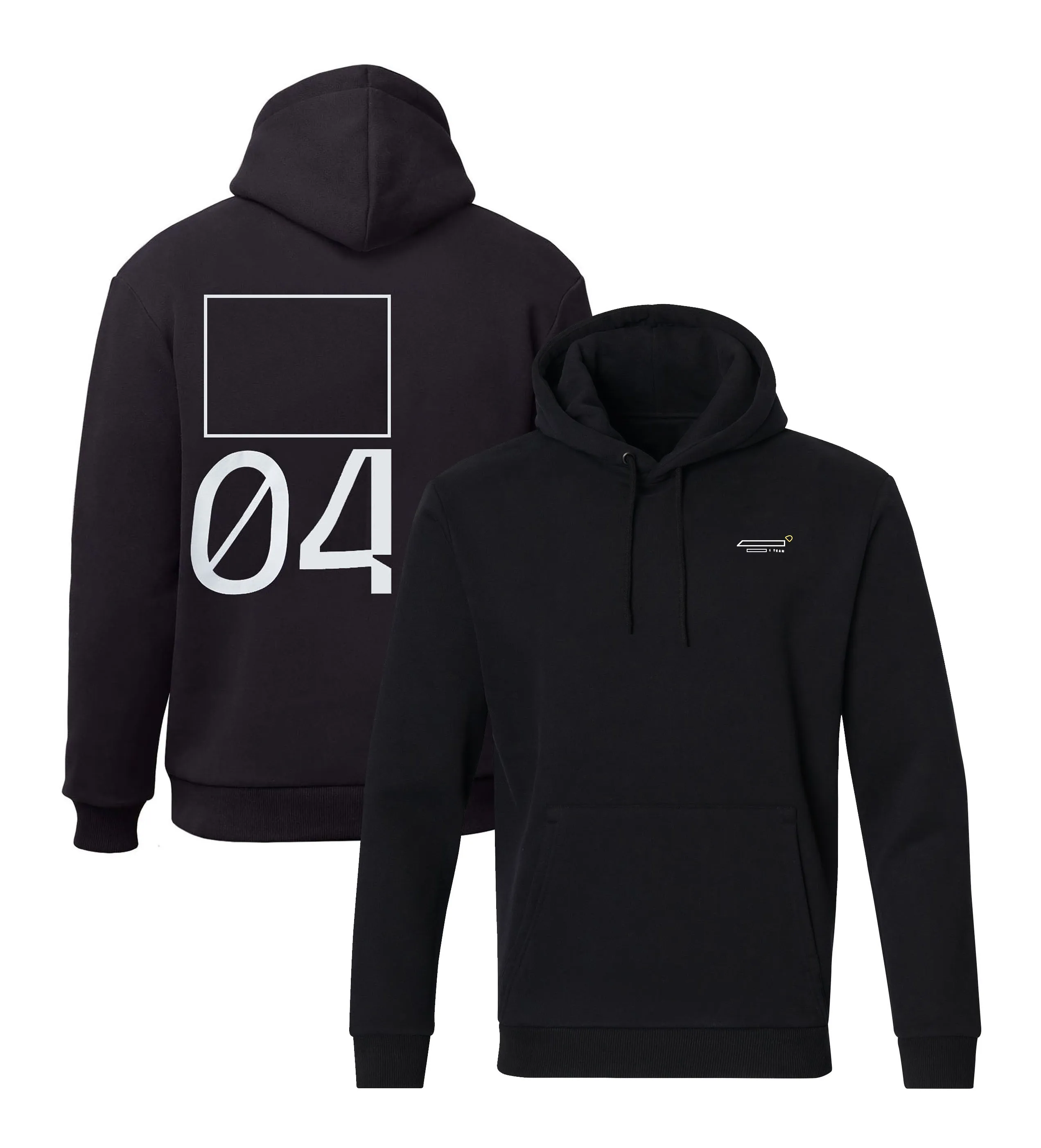Autumn and winter f1 team racing suit formula one new product hoodie number custom plus size