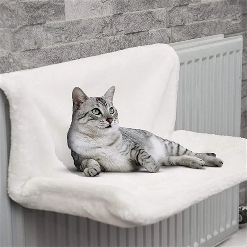 Cat Łóżko Wymienny Okno Płaski Sill Hamak Hamak dla S Kitty Wiszące Przytulne Pet Seat 220323