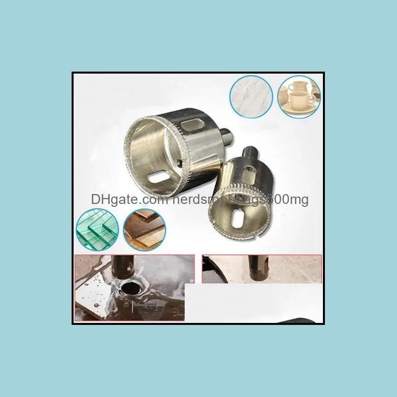 Diamond Hole saw Drill Bit Tool marble glass diamonds core drills bits ceramic tile Bead knife glasses dilator