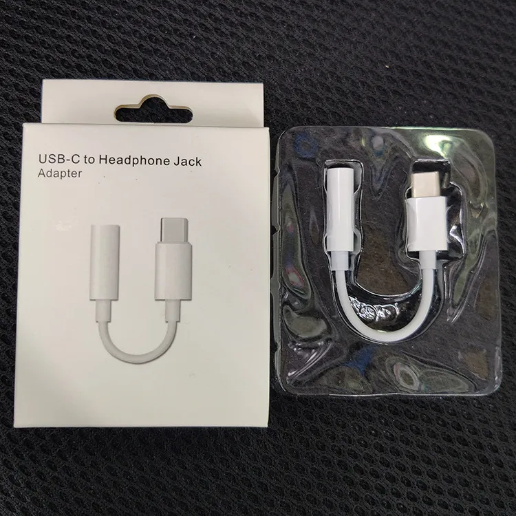 AUX AUDIO-kabel USB-C 3.1 Typ C till 3,5 mm USB C Headset Jack Adapterkablar för Samsung Galaxy Note 10