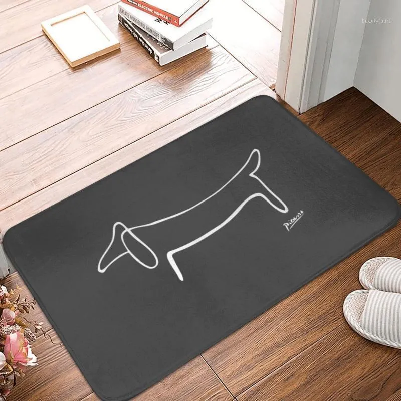 Tapijten hond Wild Wiener Dachshund deurmat tapijt tapijtmat voetpad non-slip gang gang keuken slaapkamer balkon toilet huisdecoratie
