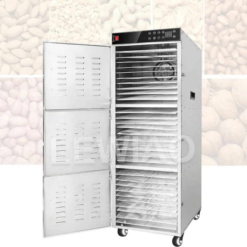 Máquina de pimenta em casa mecânica Máquina de secar temperatura Ajustável Desidratador de fruta vegetal Fruta